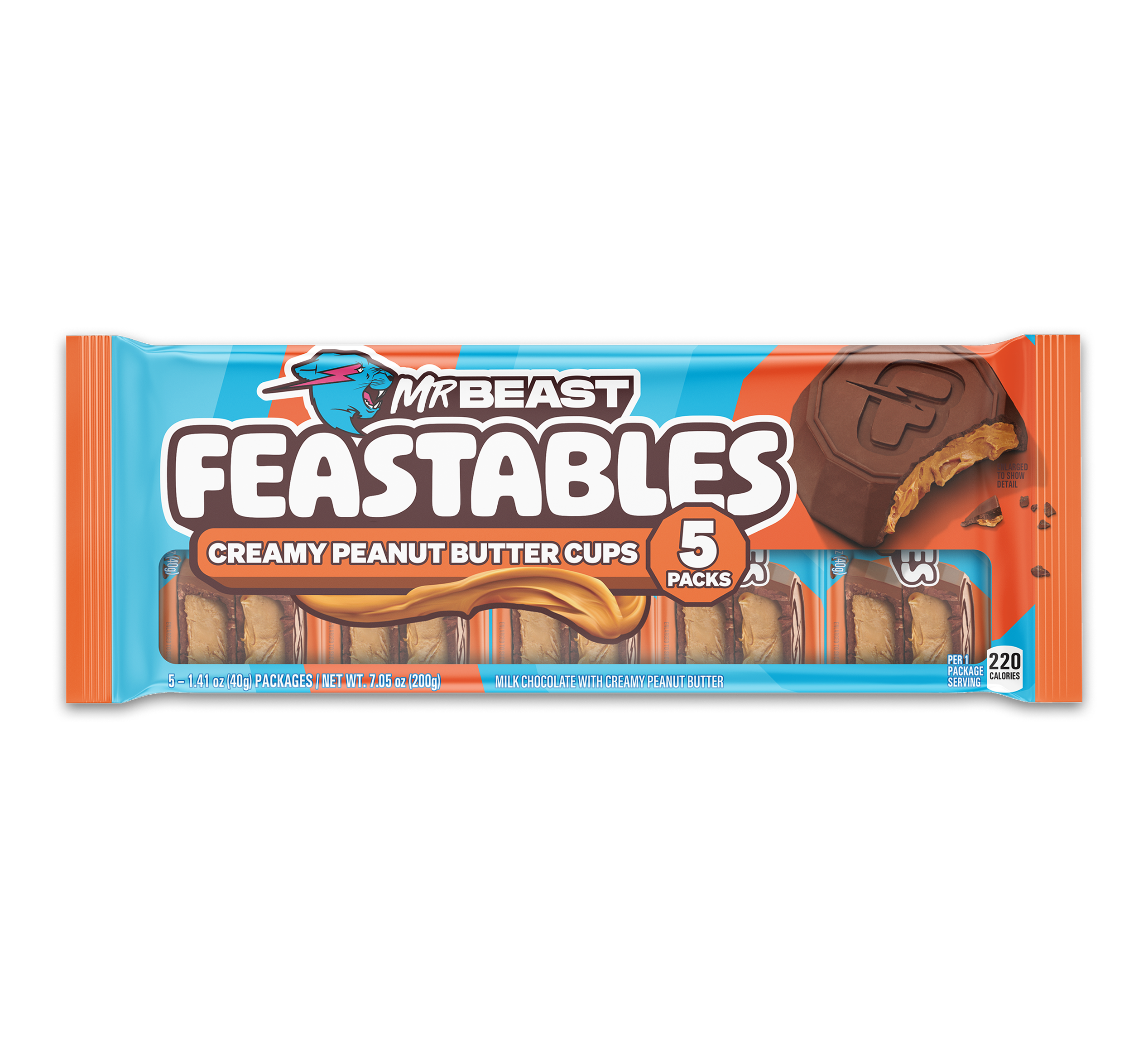 Creamy Peanut Butter Cups (5 packs of 2cups) - USCP2207