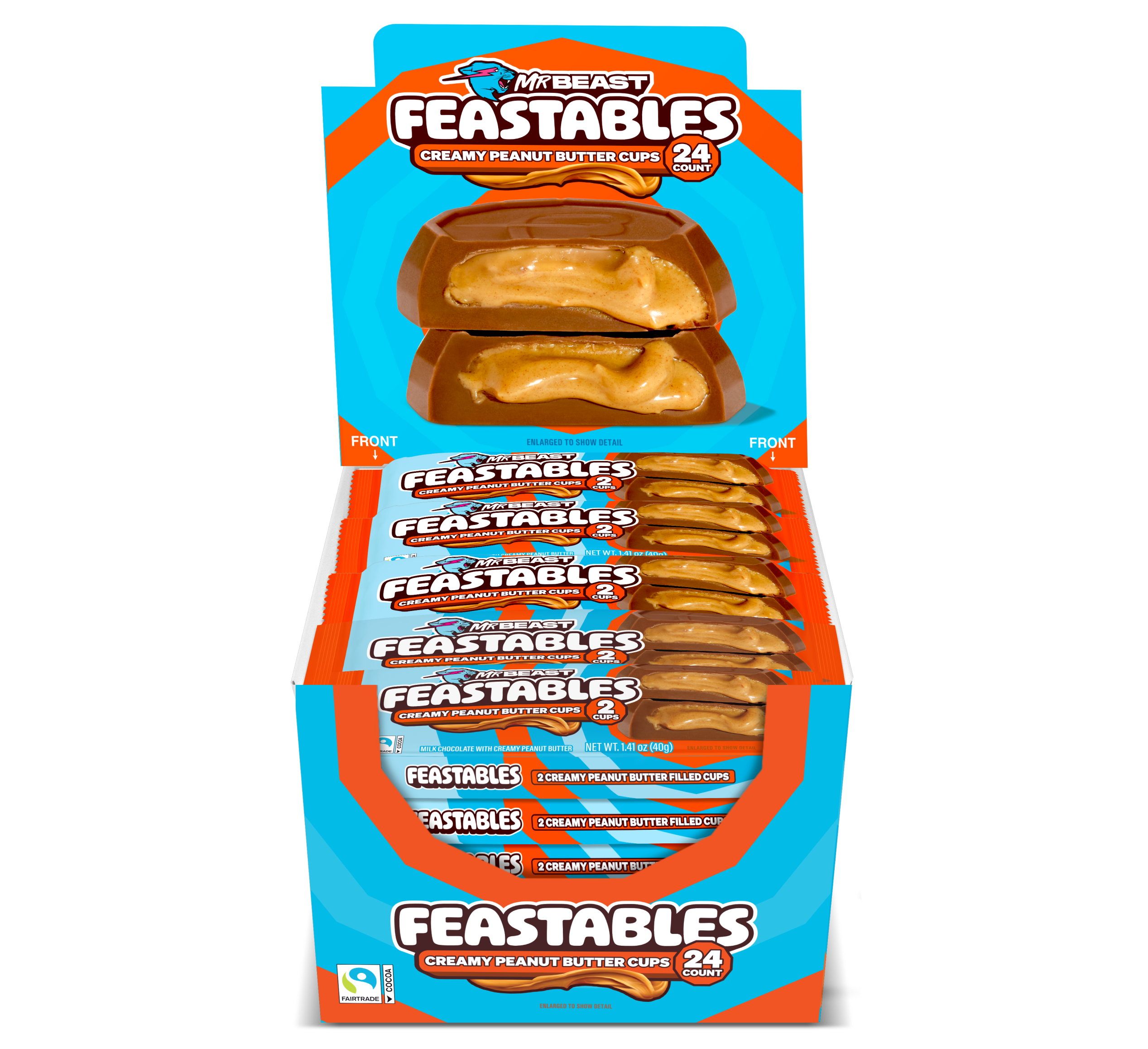 Creamy Peanut Butter Cups (24 packs of 2 cups) - USCP2307