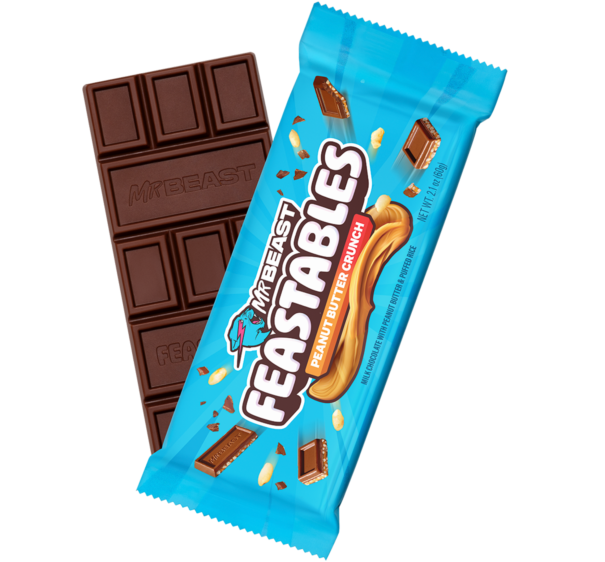 Peanut Butter Crunch King Size (60g) - USCL1009