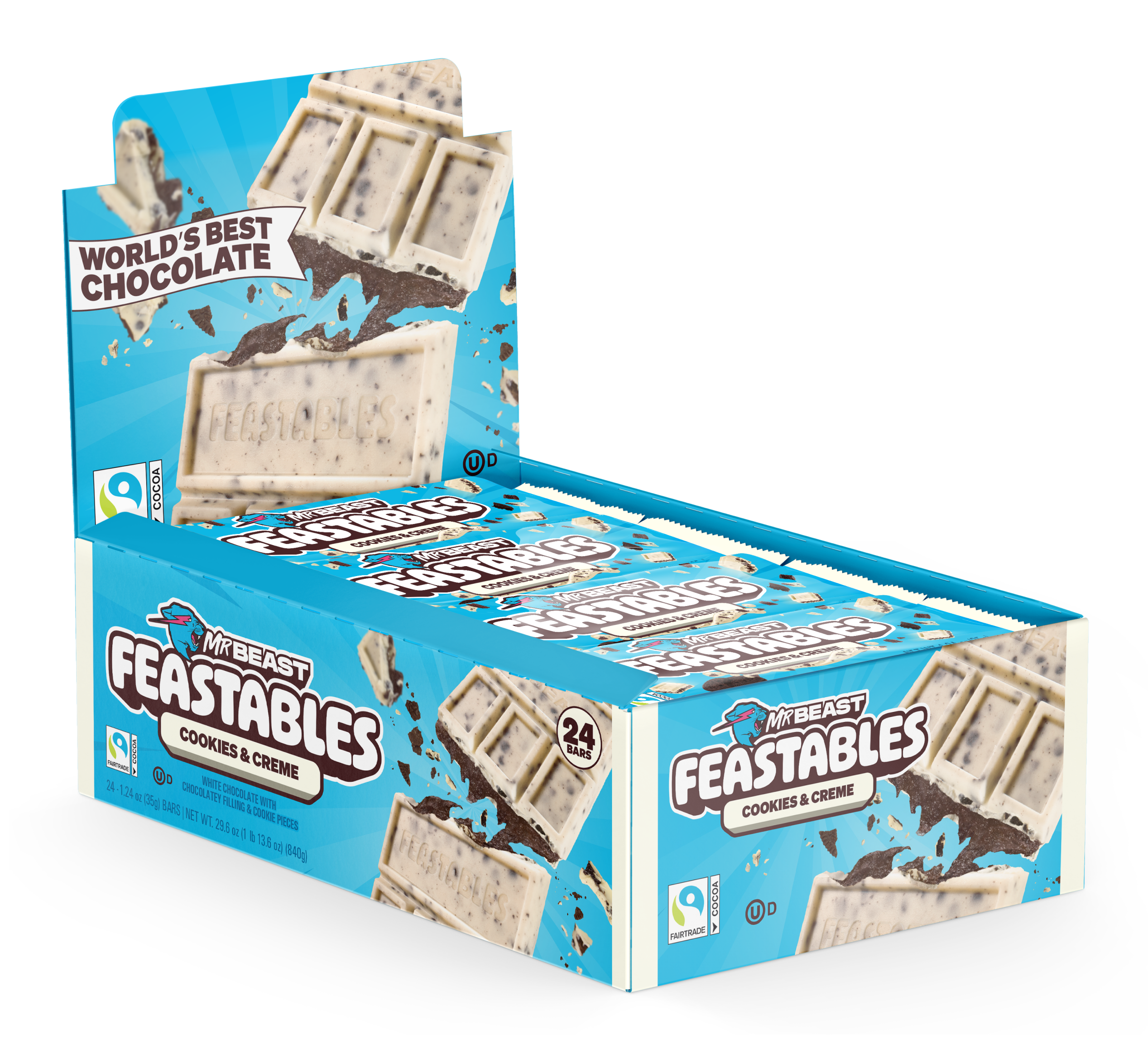 Cookies & Creme King Size (60g) 24ct - USCL1108
