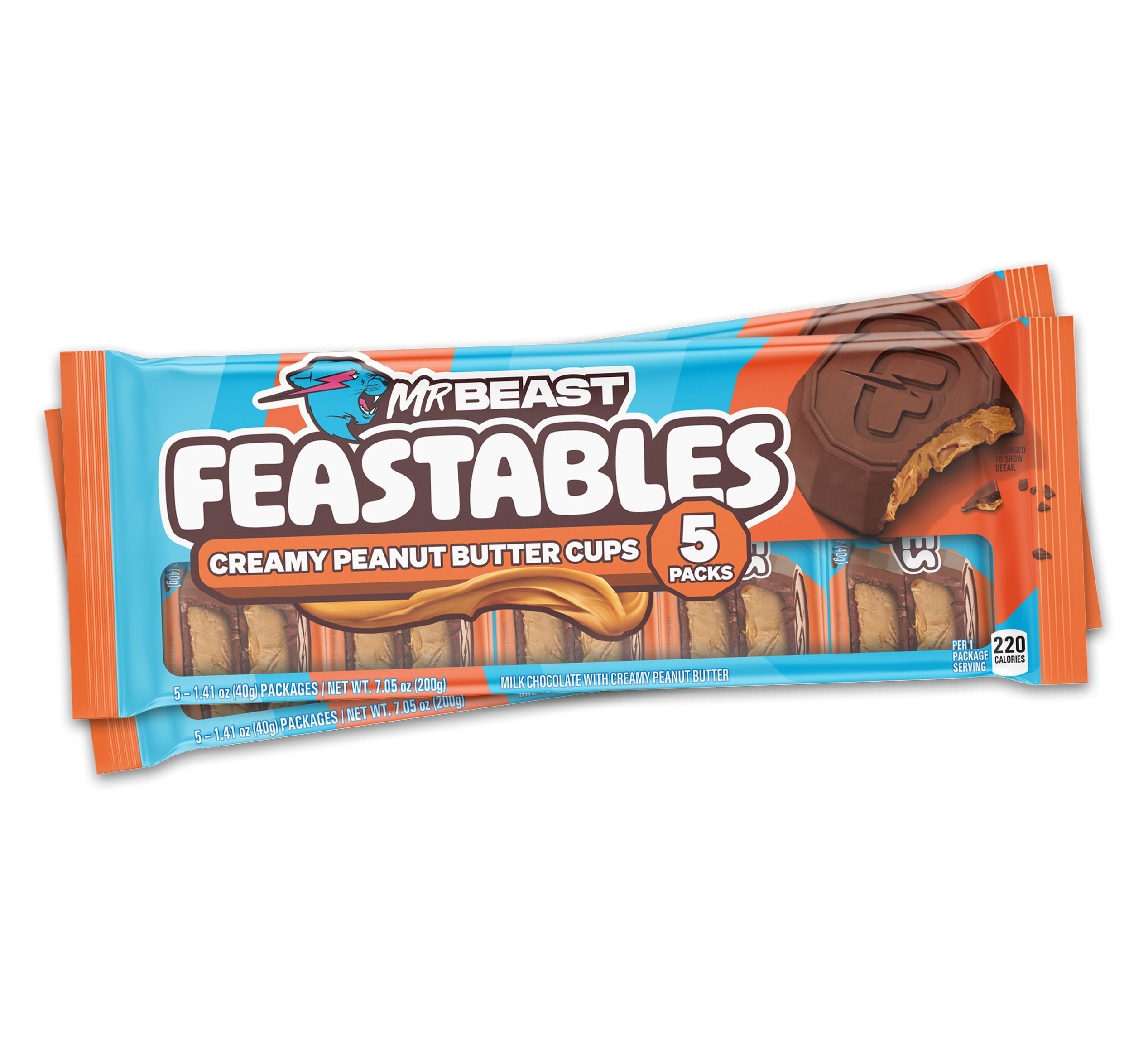 Creamy Peanut Butter Cups (10 packs of 2cups) - USCP2207-2X