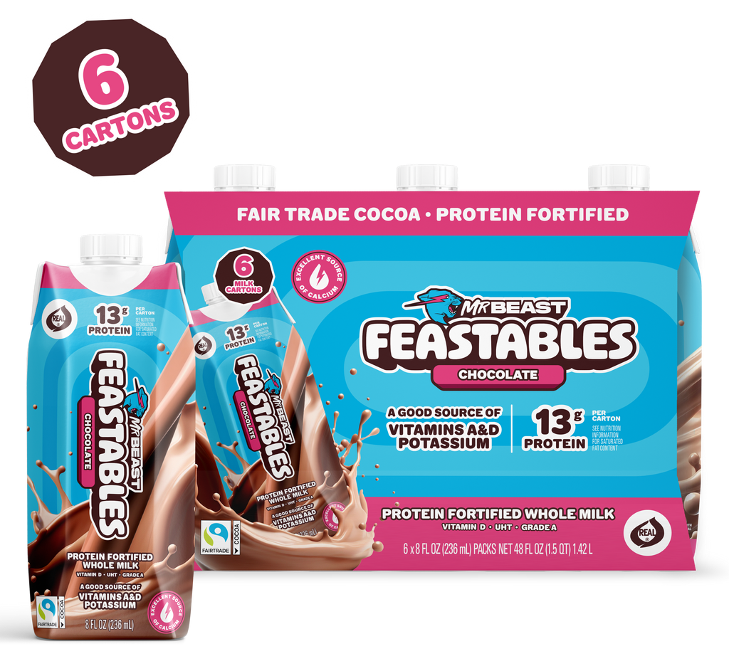 Chocolate Milk 8oz Carton (6ct) - USCM1103 - USCM1103-4X
