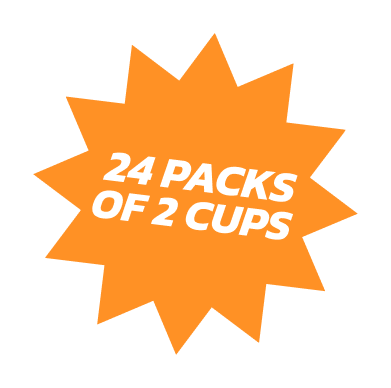 24 packs of 2cups - USCP2307 - badge